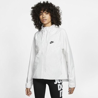 Jachete Nike Sportswear Windrunner Dama Albi Negrii | JYNU-15974